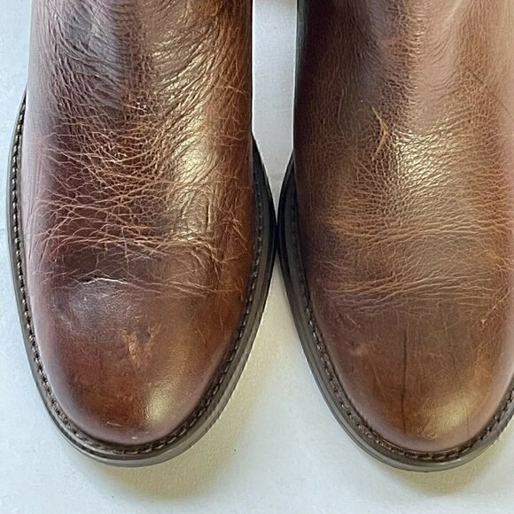 White Mountain Womens Odessa 200-W0001 Brown Block Heel Western Boots Size 7M - Picture 6 of 9